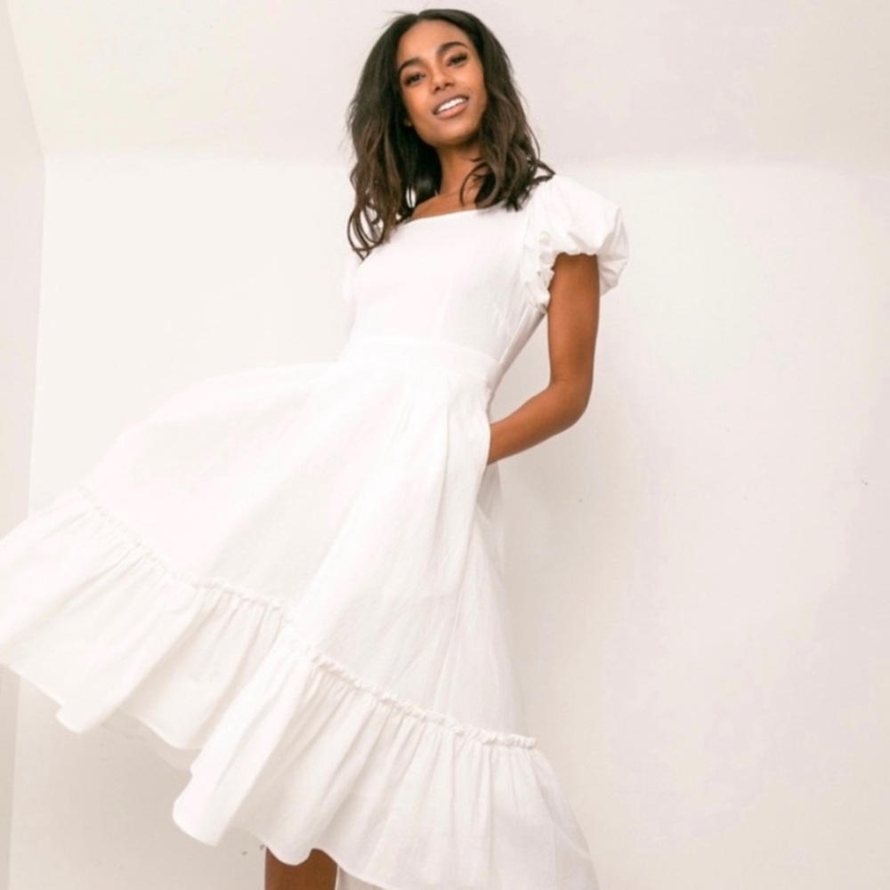 Ivy city co White Dahlia dress